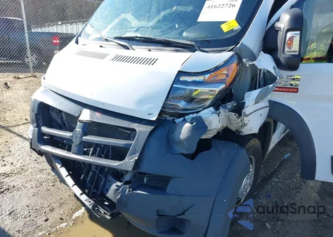 2017 Ram Promaster 2500 High Roof 136 Wb z USA, uszkodzony, nr VIN 3C6TRVCG7HE517654